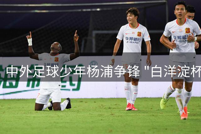 中外足球少年杨浦争锋 "白洋淀杯"国际赛事亮点抢先看